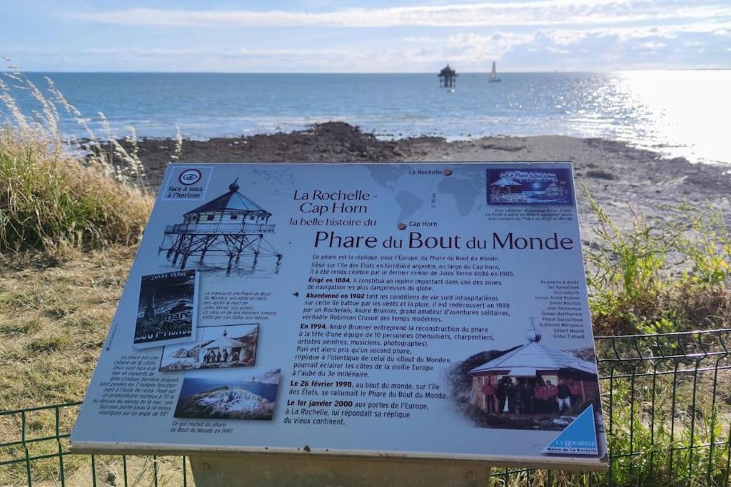 Joli Studio Pres De La Mer Avec Exterieur La Rochelle  Eksteriør bilde